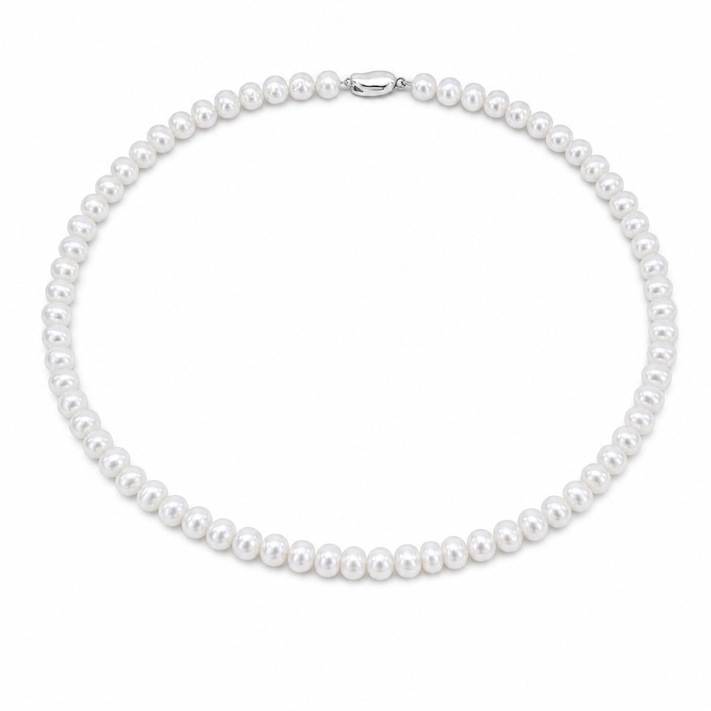 beaded pearl necklaces