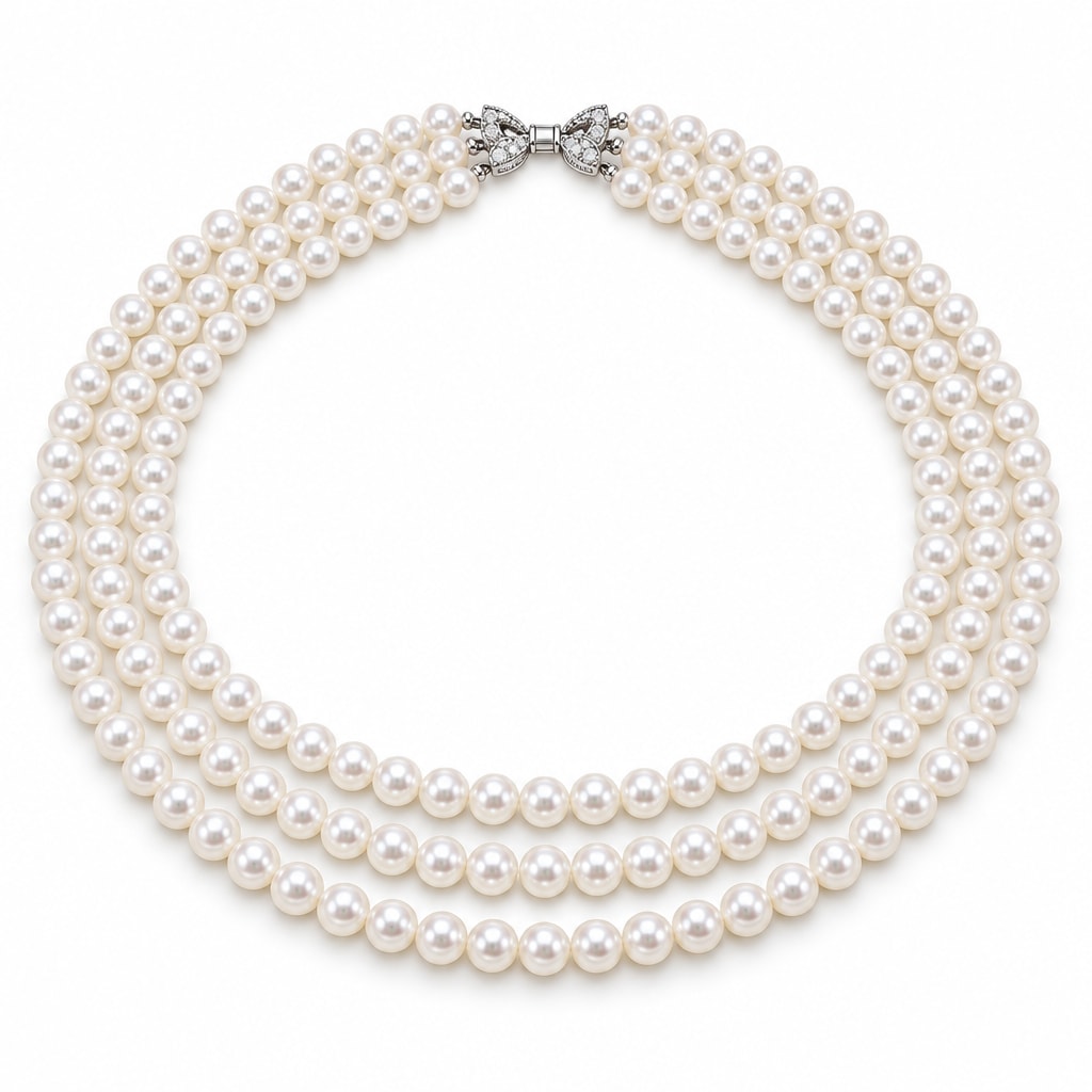 pearl strand necklaces