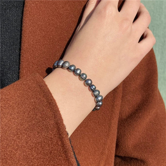 Freshwater Baroque Pearl Bracelet 7.0-8.0mm
