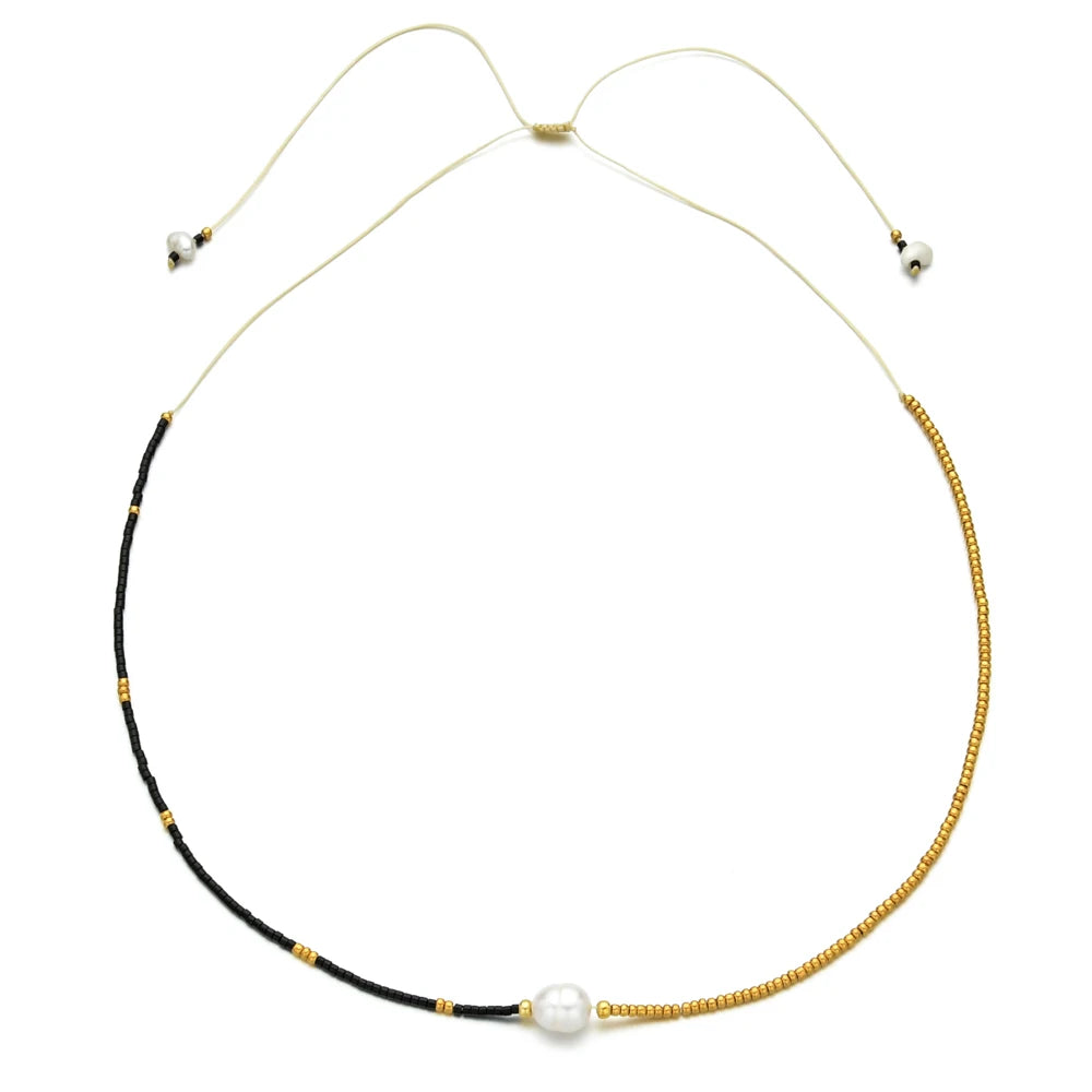 Miyuki Tahitian Freshwater Luxury Pearl Choker (Harvested 4 Years ago)
