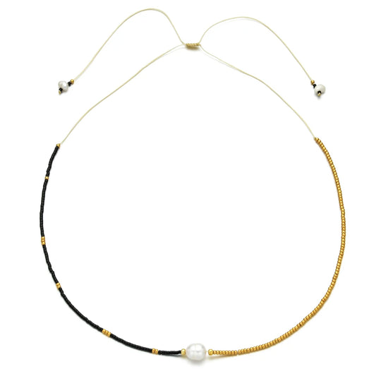 Miyuki Tahitian Freshwater Luxury Pearl Choker (Harvested 4 Years ago)