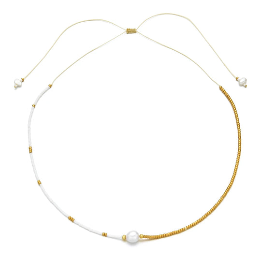 Miyuki Tahitian Freshwater Luxury Pearl Choker (Harvested 4 Years ago)