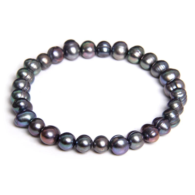 Freshwater Baroque Pearl Bracelet 7.0-8.0mm