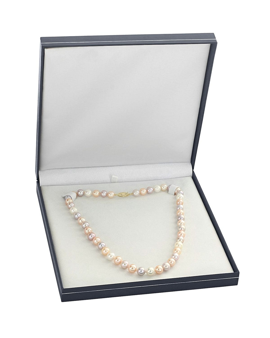 H12 Freshwater Multicolor Pearl Necklace 7.0-7.5mm